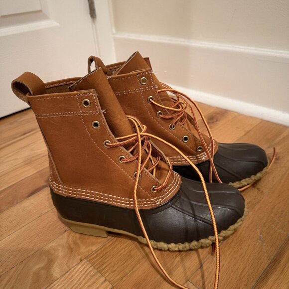 L.L. Bean -  Women's Bean Boots, 8" - Size 7 - Picture 1 of 4